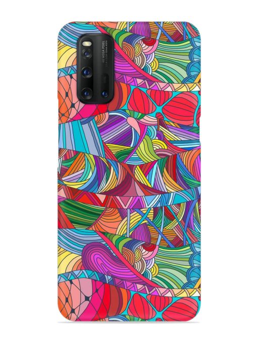 Seamless Patterns Hand Drawn Snap Case for Iqoo 3 Zapvi