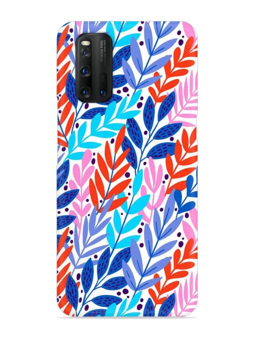 Bright Floral Tropical Snap Case for Iqoo 3 Zapvi