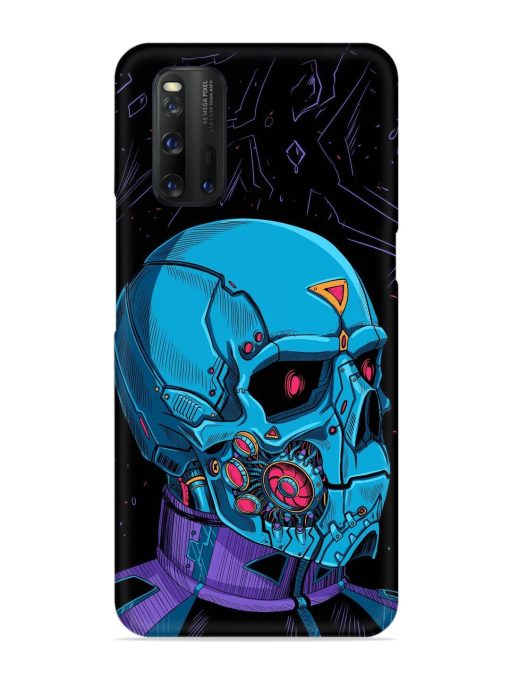 Skull Robo Vector Snap Case for Iqoo 3 Zapvi