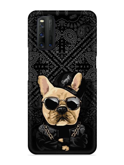 Gangsta Cool Sunglasses Dog Snap Case for Iqoo 3 Zapvi