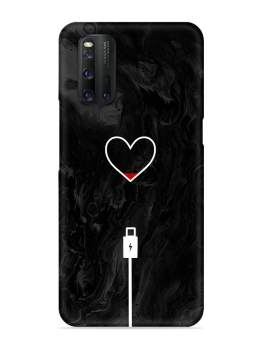 Heart Charging Vector Snap Case for Iqoo 3 Zapvi