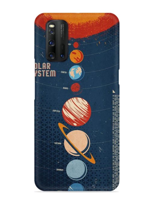 Solar System Vector Snap Case for Iqoo 3 Zapvi