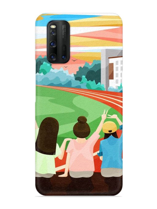 School Playground Snap Case for Iqoo 3