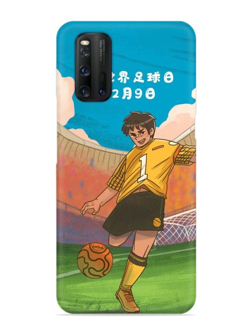 Soccer Kick Snap Case for Iqoo 3 Zapvi