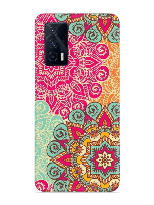 Mandala Seamless Snap Case for Iqoo 7 (5G) Zapvi