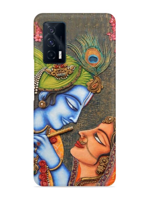 Lord Radha Krishna Flute Art Snap Case for Iqoo 7 (5G) Zapvi