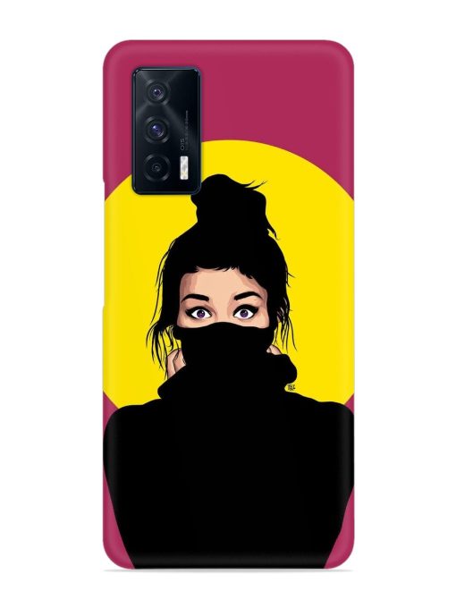 Girly Vector Snap Case for Iqoo 7 (5G) Zapvi