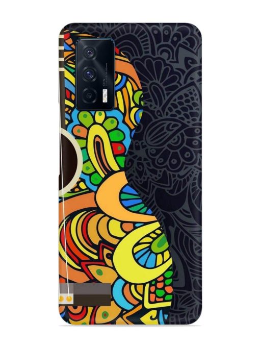 Guitar Vector Art Snap Case for Iqoo 7 (5G) Zapvi