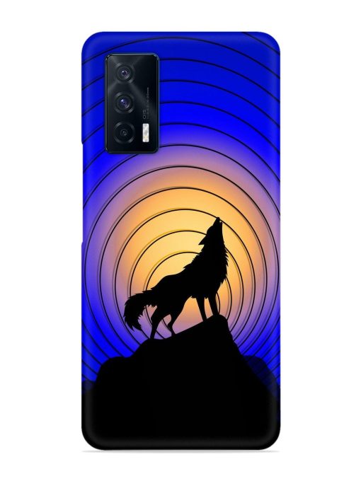 Fox Roaring Design Snap Case for Iqoo 7 (5G)