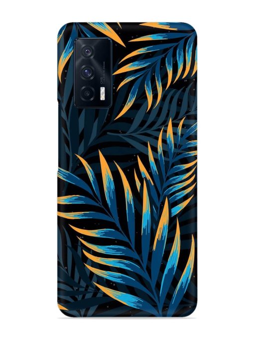 Abstract Leaf Art Snap Case for Iqoo 7 (5G)