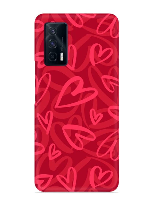 Seamless Romantic Pattern Snap Case for Iqoo 7 (5G) Zapvi