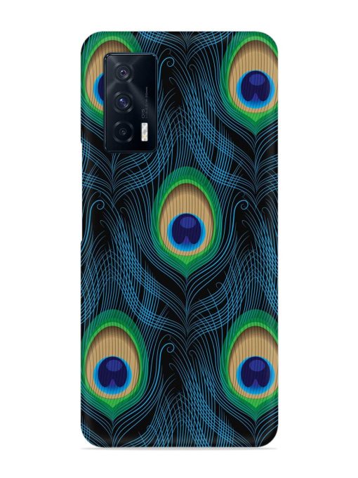 Seamless Pattern Peacock Snap Case for Iqoo 7 (5G) Zapvi