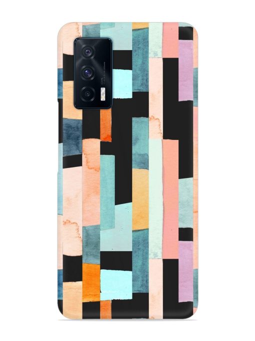 Geometric Seamless Pattern Snap Case for Iqoo 7 (5G) Zapvi