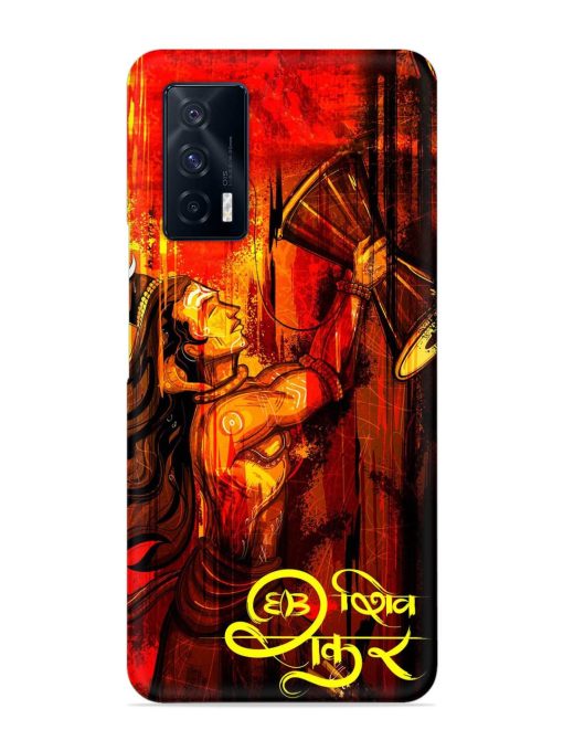 Illustration Lord Shiva Snap Case for Iqoo 7 (5G) Zapvi