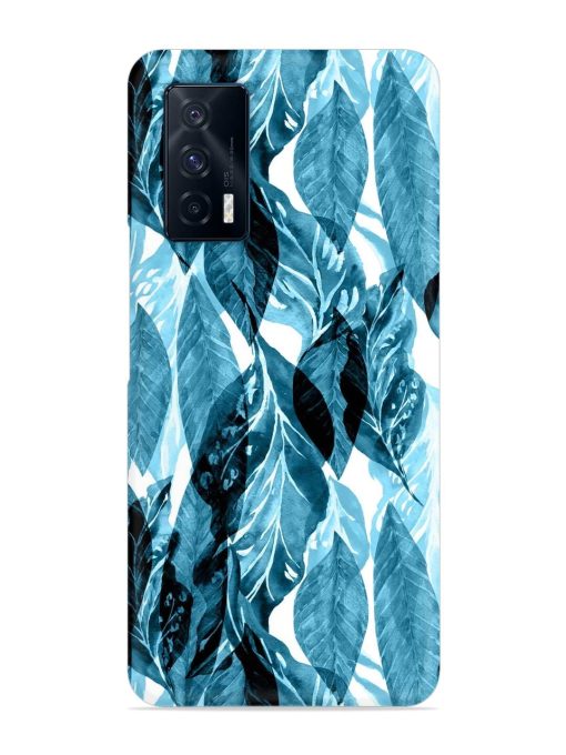 Leaves Pattern Jungle Snap Case for Iqoo 7 (5G) Zapvi