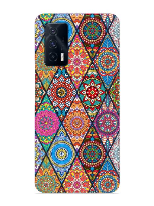 Seamless Tile Pattern Snap Case for Iqoo 7 (5G)