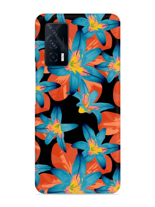 Philippine Flowers Seamless Snap Case for Iqoo 7 (5G)