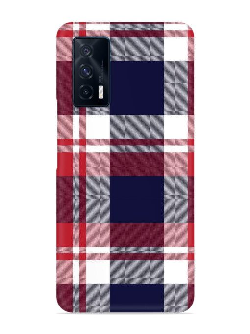 Classic Plaid Tartan Snap Case for Iqoo 7 (5G)