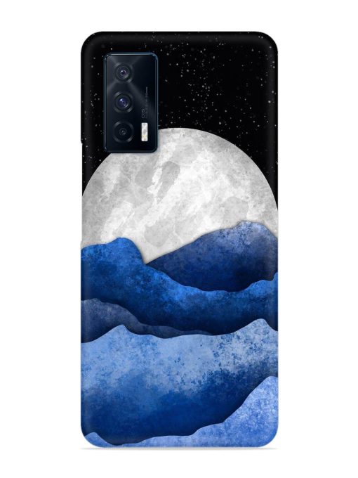 Full Moon Mountain Vector Snap Case for Iqoo 7 (5G) Zapvi