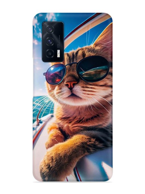 Cat In Style Snap Case for Iqoo 7 (5G) Zapvi