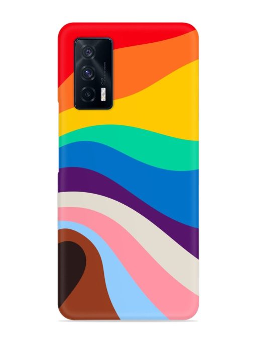 Minimal Pride Art Snap Case for Iqoo 7 (5G) Zapvi