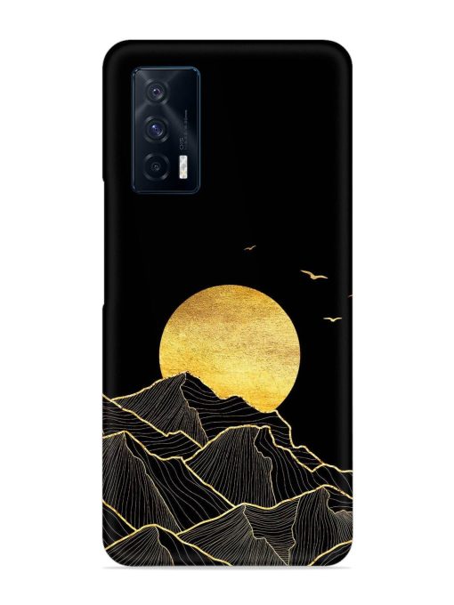 Golden Sunrise Snap Case for Iqoo 7 (5G) Zapvi