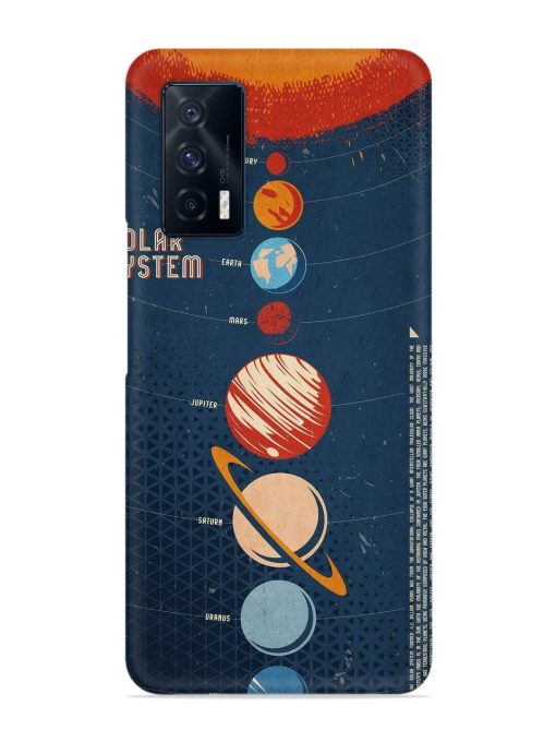 Solar System Vector Snap Case for Iqoo 7 (5G) Zapvi