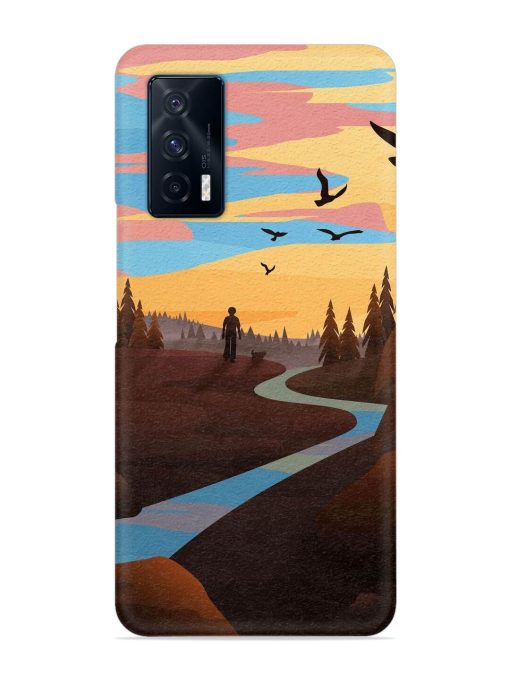 Natural Landscape Art Snap Case for Iqoo 7 (5G)