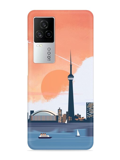 Toronto Canada Snap Case for Iqoo 7 Legend (5G)