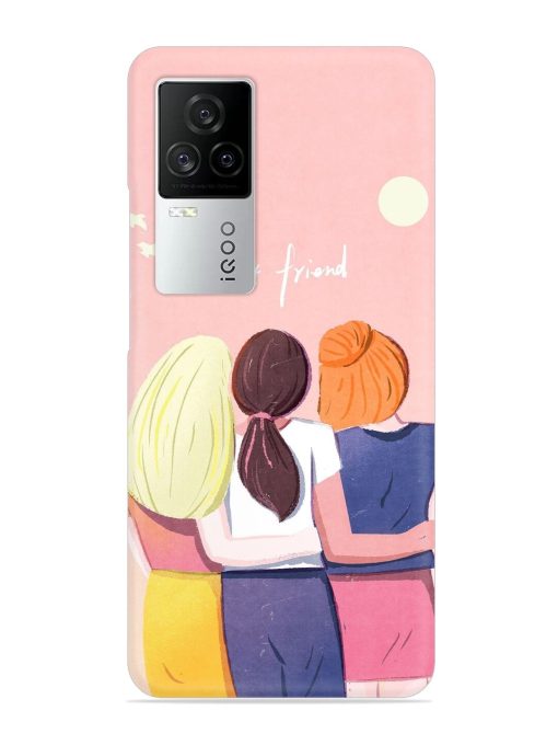 Friendship Day Snap Case for Iqoo 7 Legend (5G) Zapvi