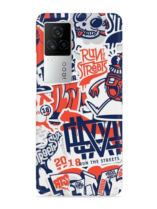 Run The Street Snap Case for Iqoo 7 Legend (5G) Zapvi