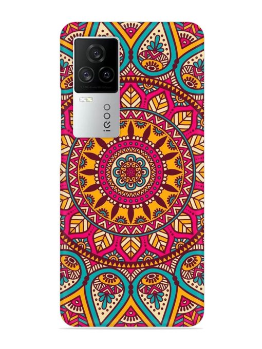 Mandala Joy Snap Case for Iqoo 7 Legend (5G) Zapvi