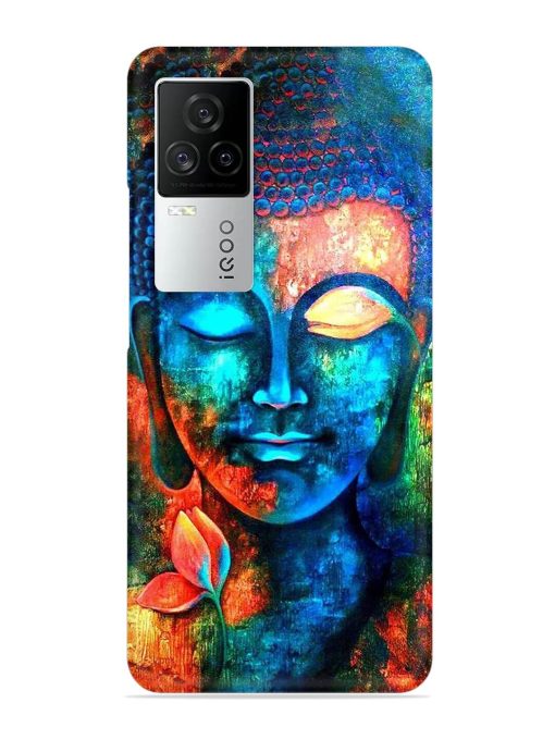 Buddha Painting Snap Case for Iqoo 7 Legend (5G) Zapvi