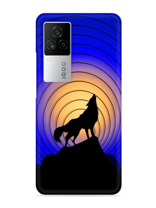 Fox Roaring Design Snap Case for Iqoo 7 Legend (5G) Zapvi