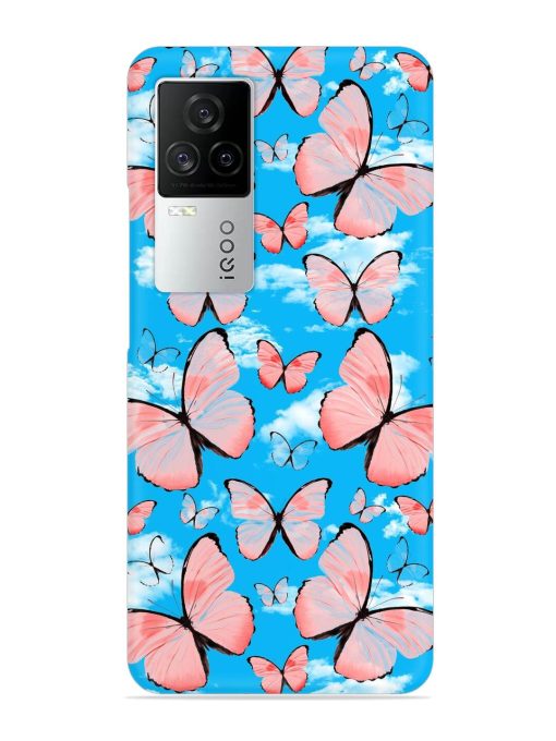 Seamless Pattern Tropical Snap Case for Iqoo 7 Legend (5G) Zapvi