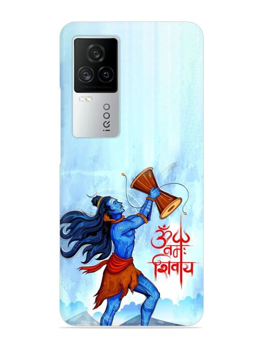 Illustration Lord Shiva Snap Case for Iqoo 7 Legend (5G)