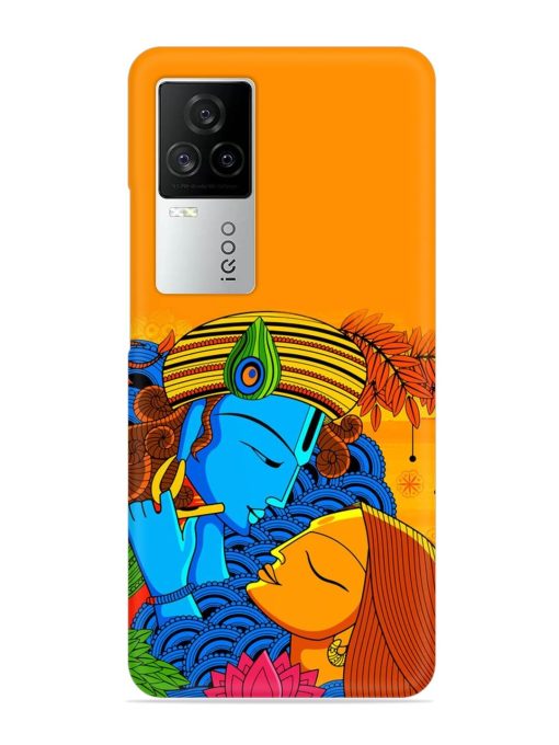 Illustration Hindu Goddess Snap Case for Iqoo 7 Legend (5G) Zapvi