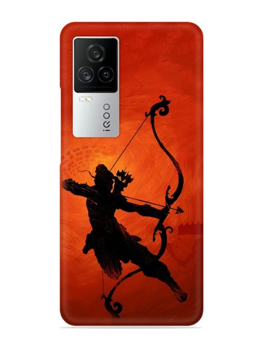 Illustration Lord Rama Snap Case for Iqoo 7 Legend (5G) Zapvi