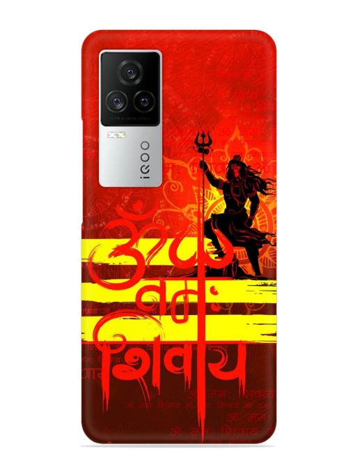 Illustration Lord Shiva Snap Case for Iqoo 7 Legend (5G) Zapvi