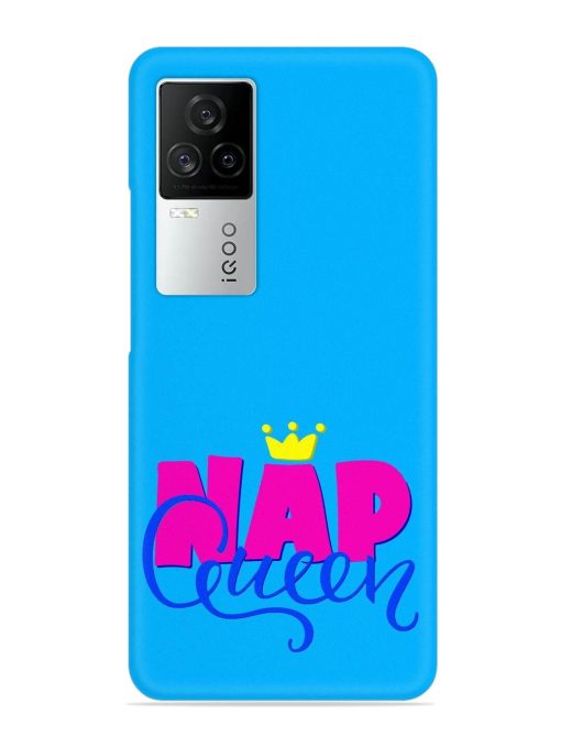 Nap Queen Quote Snap Case for Iqoo 7 Legend (5G) Zapvi