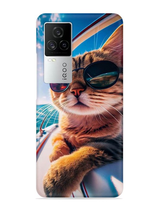 Cat In Style Snap Case for Iqoo 7 Legend (5G)