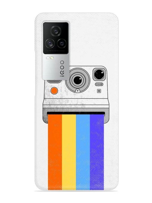 Retro Camera Art Snap Case for Iqoo 7 Legend (5G)