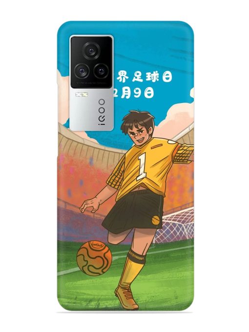 Soccer Kick Snap Case for Iqoo 7 Legend (5G)