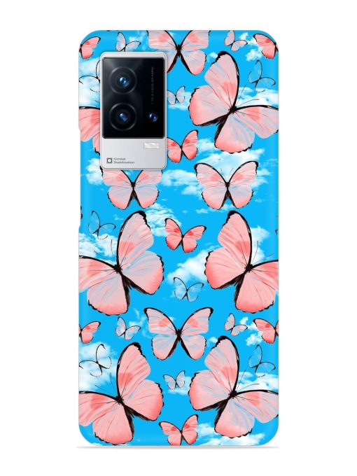 Seamless Pattern Tropical Snap Case for Iqoo 8 Zapvi