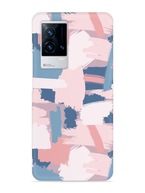 Vector Seamless Grunge Snap Case for Iqoo 8 Zapvi