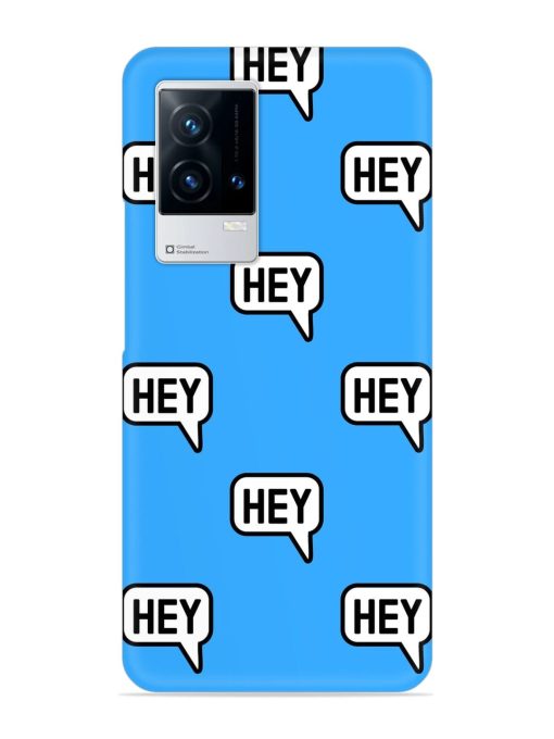 Hey Text Message Snap Case for Iqoo 8