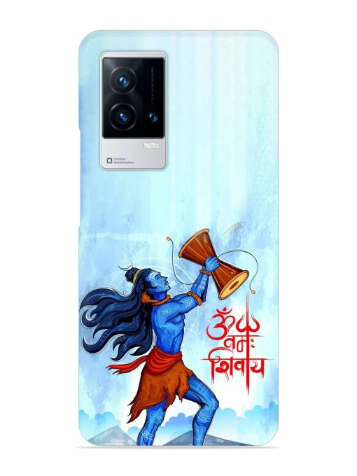 Illustration Lord Shiva Snap Case for Iqoo 8 Zapvi