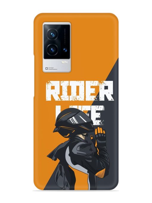 Rider Life Snap Case for Iqoo 8 Zapvi