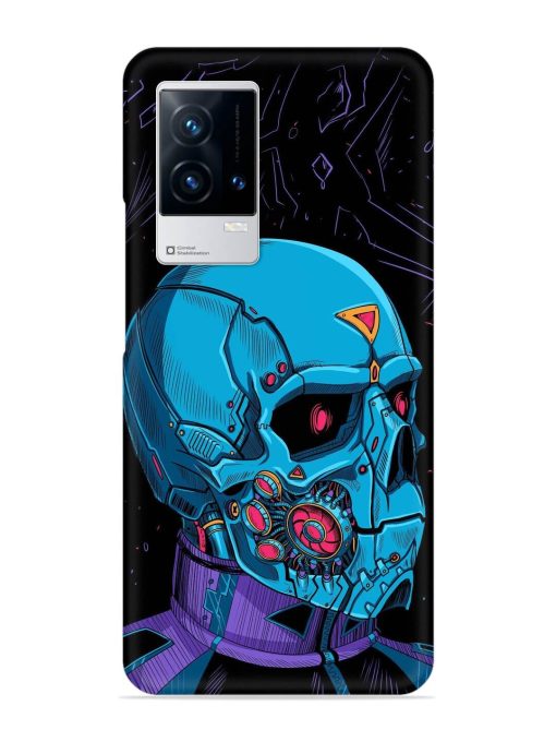 Skull Robo Vector Snap Case for Iqoo 8 Zapvi