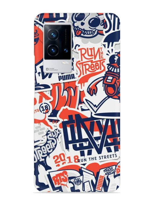 Run The Street Snap Case for Iqoo 9 (5G) Zapvi